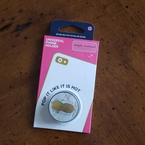 NWT Simply Southern phone popspin